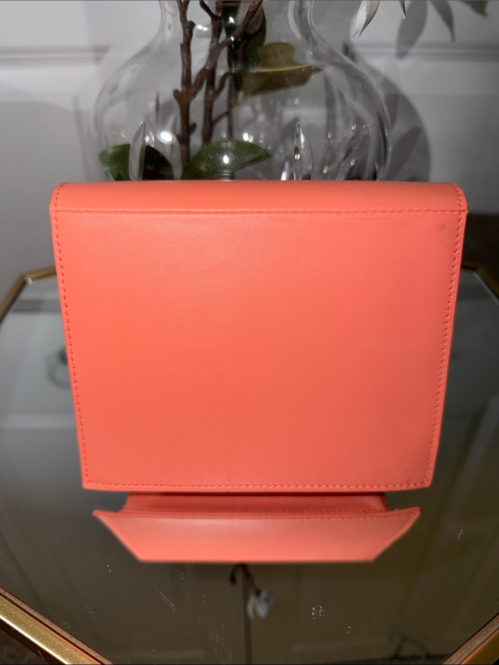 CHANEL Beauté Coral-Orange Travel Makeup Case - Picture 3 of 7